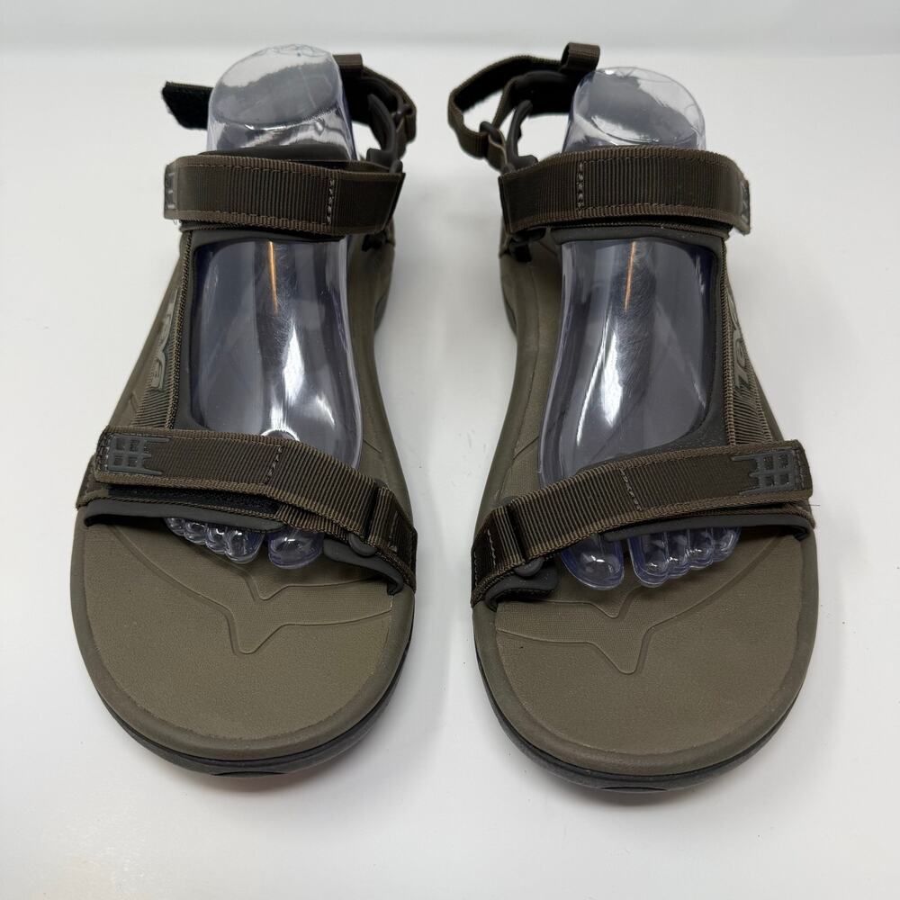 Teva Tanza Sport Sandals Men's 13 Brown Hiking Sandals Rugged Summer Footwear - Picture 5 of 12